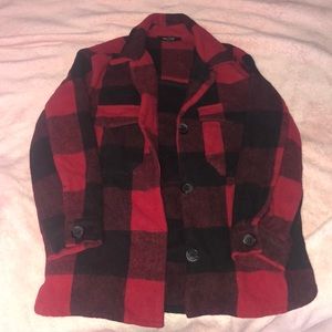 New Flannel jacket, never worn. Size small
